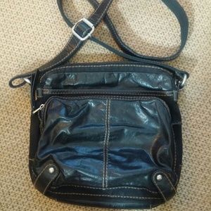 Fossil - black crossbody purse